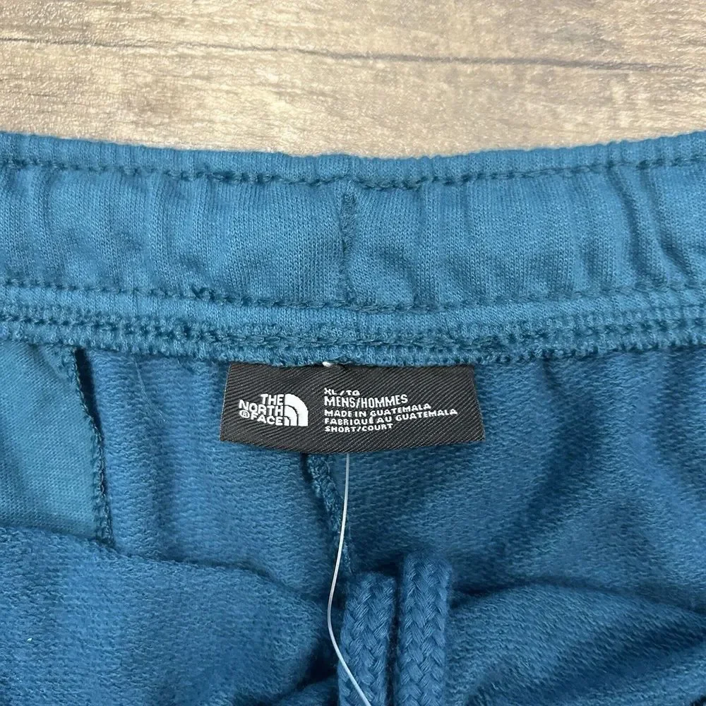 NWT The North Face Fleece Simple Logo Shorts Men XL Blue Coral Relaxed‎ (367)